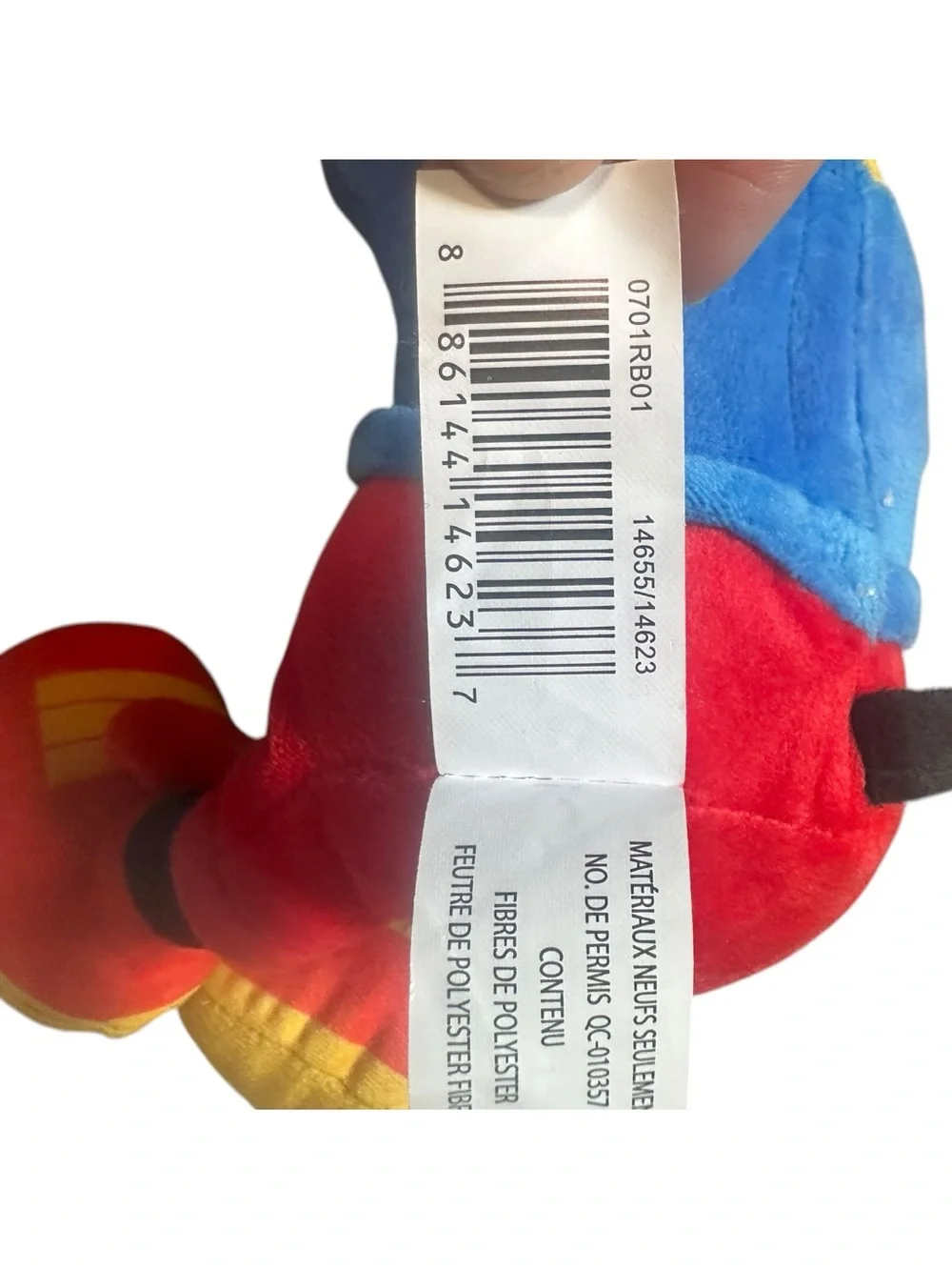 Disney Mickey Mouse Musical Plush 12” Just Play Hot Dog Song Tested Works